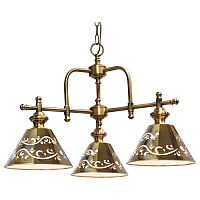 подвесная люстра arte lamp kensington a1511lm-3pb бронза в Калуге