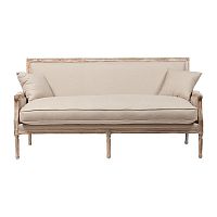 диван auguste salon bench with burlap прямой бежевый в Калуге