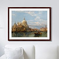 картина: santa maria della salute, venice, 1855г. в Калуге