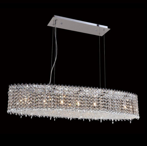 подвесной светильник crystal lux eternidat sp7 chrome в Калуге