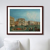 картина: venice, palazzo foscari and palazzo balbi, 1735г. в Калуге