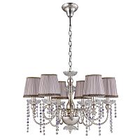 подвесная люстра crystal lux alegria sp6 silver-brown в Калуге