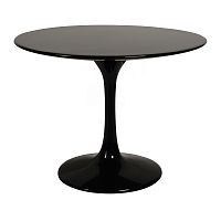 стол журнальный eero saarinen style tulip table черный в Калуге