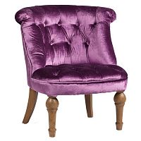 кресло sophie tufted slipper chair сиреневое в Калуге