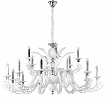 подвесная люстра crystal lux letisia sp12+6 white белая в Калуге