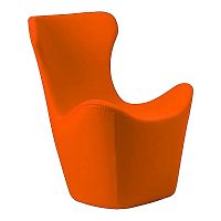 кресло papilio lounge chair оранжевое в Калуге