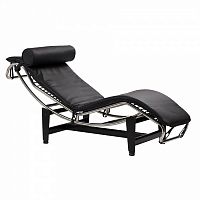 шезлонг chaise longue lc4 черный в Калуге