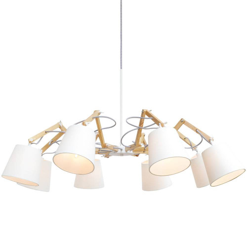 подвесная люстра arte lamp pinoccio a5700lm-8wh в Калуге