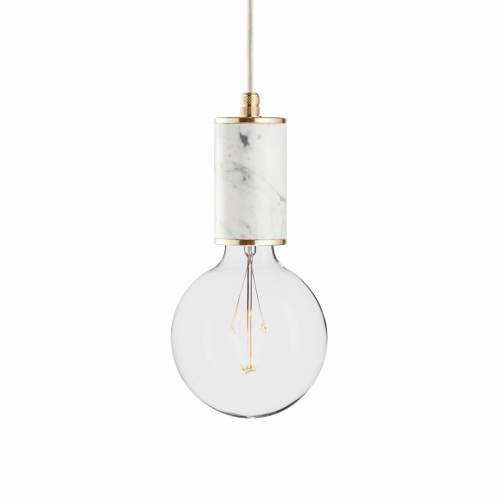 подвесной светильник marmor glans bianco brass в Калуге