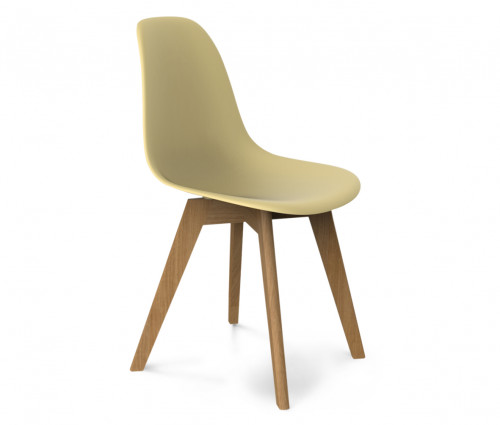 стул dsw бежевый s39 (eames style) в Калуге