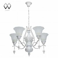 подвесная люстра mw-light версаче 639011505 белая в Калуге