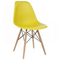 стул деревянный eames pc-015 yellow в Калуге