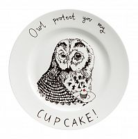 тарелка owl protect you my cup cake в Калуге