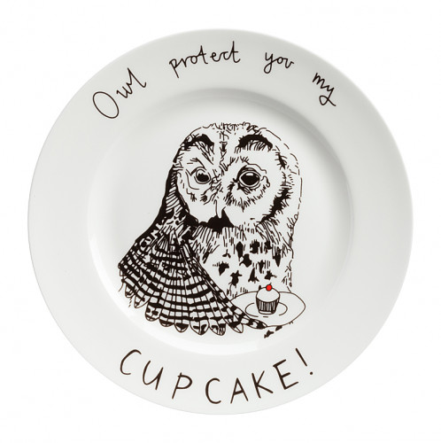 тарелка owl protect you my cup cake в Калуге