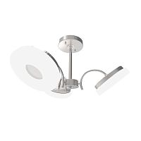 потолочная светодиодная люстра idlamp frittelle 107/3pf-ledwhitechrome в Калуге