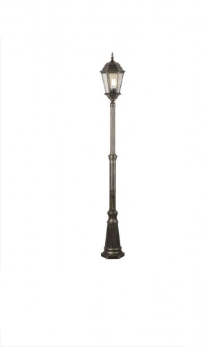 садово-парковый светильник arte lamp genova a1207pa-1bn в Калуге