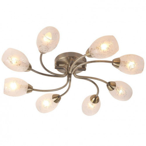 потолочная люстра idlamp carmina 201/8pf-oldbronze в Калуге