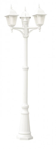 садово-парковый светильник arte lamp bremen a1017pa-3wh в Калуге