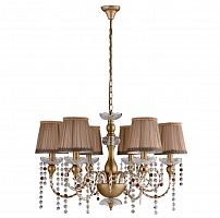 подвесная люстра crystal lux alegria sp6 gold-brown в Калуге