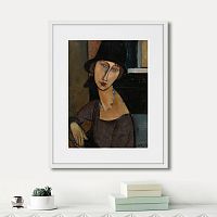 картина: jeanne hebuterne (au chapeau), 1917г. в Калуге