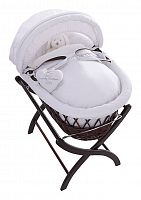 колыбель-переноска premium moses basket темная, белое белье в Калуге