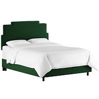 кровать двуспальная 180х200 зеленая paxton emerald velvet в Калуге