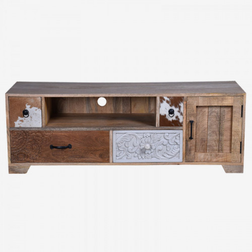 тумба под тв гобинд в древесных цветах в Калуге