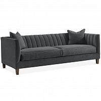 диван penelope sofa прямой серый в Калуге