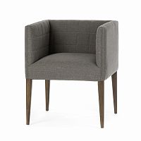 кресло penelope dining chair серое в Калуге