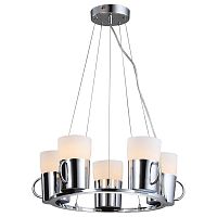 подвесная люстра arte lamp brooklyn a9484sp-5cc хром в Калуге