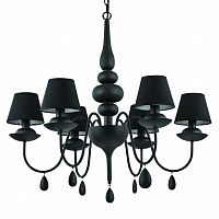 подвесная люстра ideal lux blanche sp6 nero в Калуге