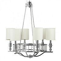 люстра easton light chandelier хром, бежевая в Калуге