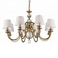 люстра newport 8 от delight collection белая/прозрачная/бронзовая в Калуге