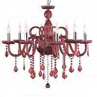 подвесная люстра ideal lux giudecca sp8 rosso в Калуге