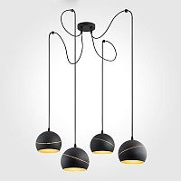 подвесная люстра tk lighting 2221 yoda black orbit в Калуге