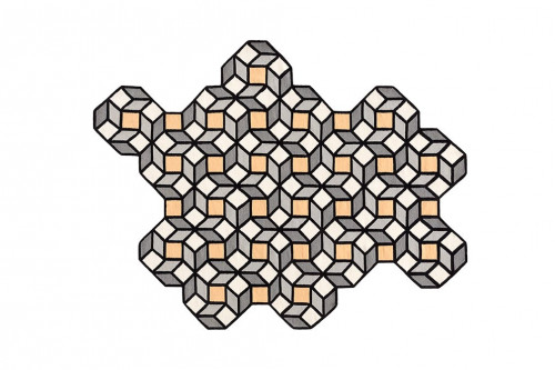 ковер parquet rhomb yellow 254x195 от gan в Калуге