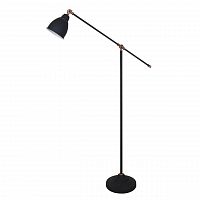 торшер arte lamp braccio a2054pn-1bk в Калуге