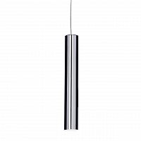 подвесной светодиодный светильник ideal lux ultrathin sp1 small round cromo в Калуге