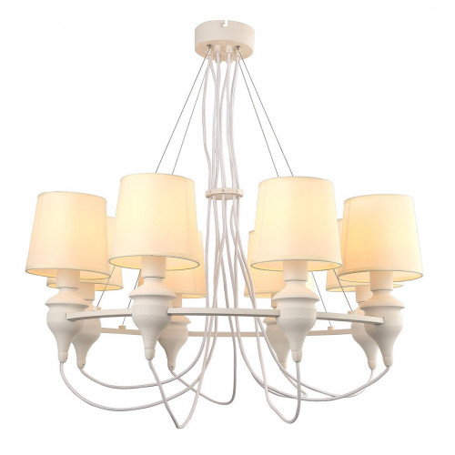 подвесная люстра arte lamp sergio a3326lm-8wh в Калуге