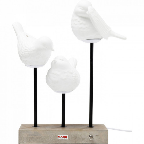 лампа настольная birds белая в Калуге
