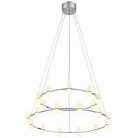 подвесная светодиодная люстра st luce cilindro sl799.103.21 белая в Калуге