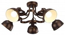 потолочная люстра arte lamp martin a5216pl-5br в Калуге