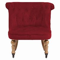 кресло amelie french country chair красное в Калуге