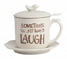 чайный набор sometimes you just have to laugh в Калуге