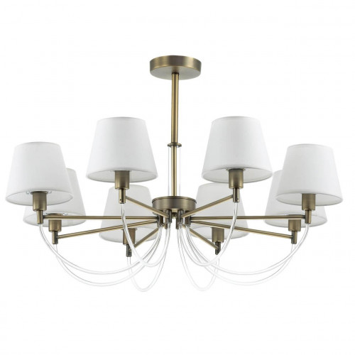 подвесная люстра lumion dakota 3702/8c белая в Калуге
