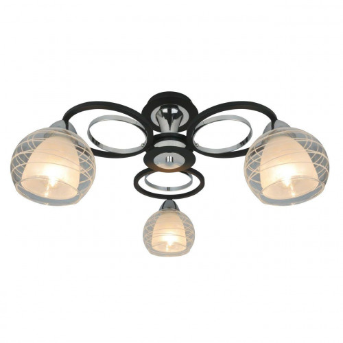 потолочная люстра arte lamp ginevra a1604pl-3bk в Калуге