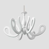 потолочная светодиодная люстра ambrella light orbital classic fk81/6 wh 292w d640 белая в Калуге