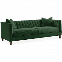 диван penelope sofa прямой зеленый в Калуге