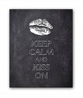 постер keep calm and kiss а4 в Калуге