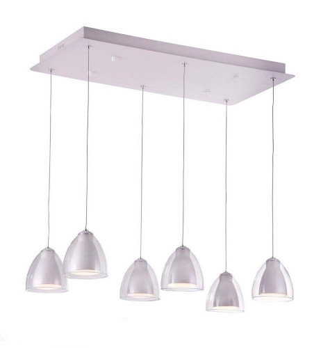 подвесная люстра idlamp mirella 394/6-ledwhite в Калуге